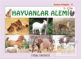 Karton Kitaplar 9 - Hayvanlar Alemi Mürşide Uysal