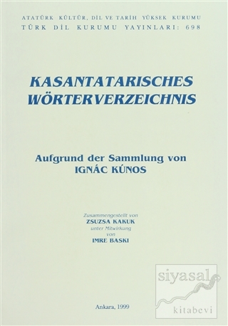 Kasantatarisches Wörterverzeichnis Zsuzka Kakuk