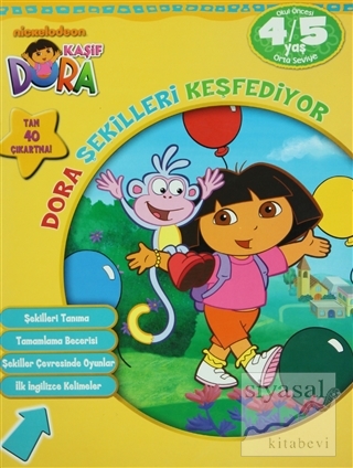 Kaşif Dora - Dora Şekilleri Keşfediyor 4 - 5 Yaş Kolektif