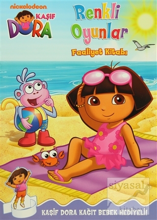 Kaşif Dora Renkli Oyunlar Faaliyet Kitabı