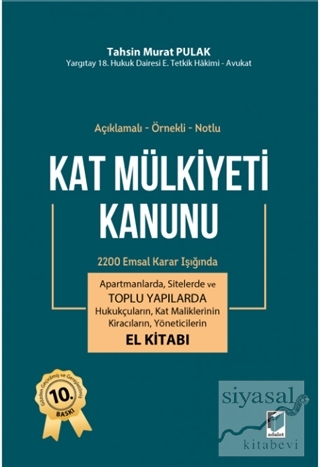 Kat Mülkiyeti Kanunu El Kitabı (Ciltli) T. Murat Pulak
