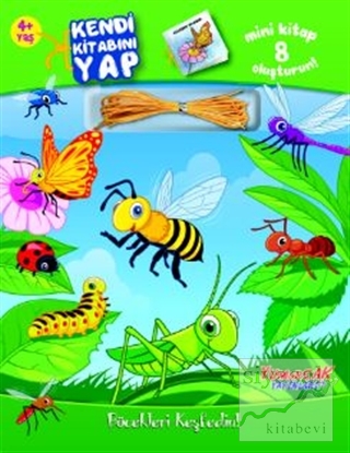 Kendi Kitabını Yap Böcekleri Keşfedin! Kolektif