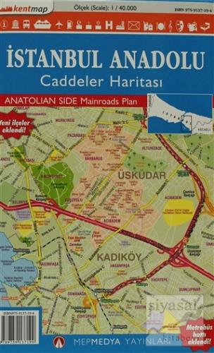 Kentmap İstanbul Anadolu Caddeler Haritası Kolektif