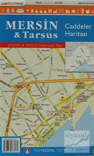 Kentmap Mersin - Tarsus Caddeler Haritası Kolektif