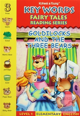 Key Words - Goldilocks and The There Bears: Level 1 Elementray English