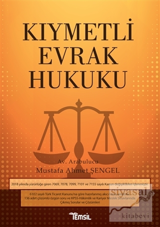 Kıymetli Evrak Hukuku Mustafa Ahmet Şengel