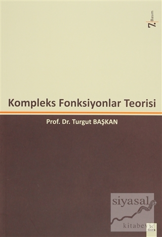 Kompleks Fonksiyonlar Teorisi