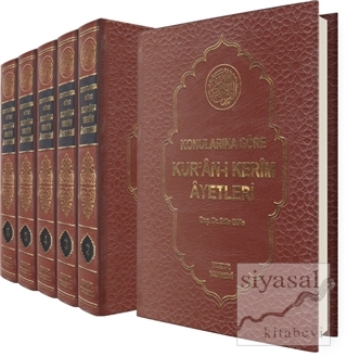 Konularına Göre Kur'an-ı Kerim Ayetleri (6 Cilt Takım) (Ciltli) Sıtkı 
