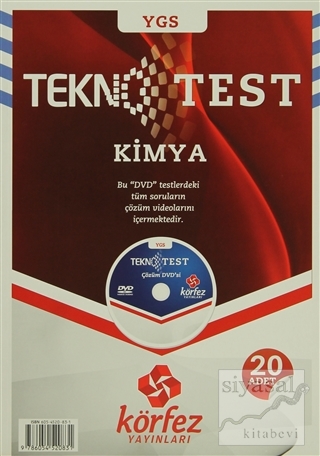 Körfez YGS Kimya Tekno Poşet Test Çözüm (DVD'li)