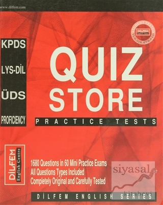 KPDS LYS-DİL ÜDS PROFICIENCY Quiz Store Kolektif