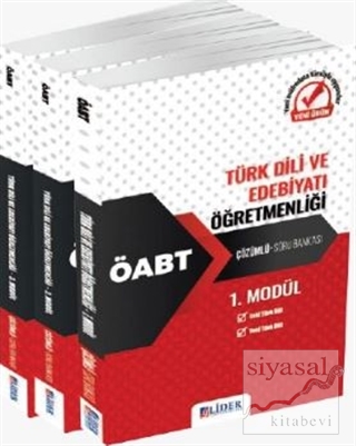 KPSS 2021 ÖABT Türk Dili ve Edebiyatı Öğretmenliği 3'lü Modül Soru Ban
