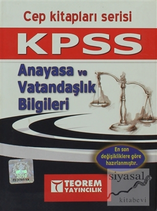 KPSS Anayasa ve Vatandaşlık Bilgileri Cep Kitapları Serisi