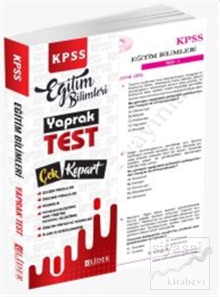 KPSS Eğitim Bilimleri Çek Kopart Yaprak Test Kolektif
