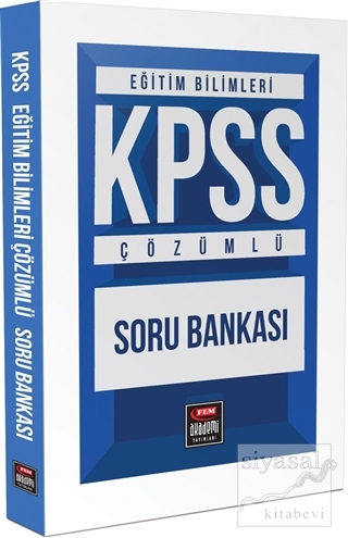 KPSS Eğitim Bilimleri Çözümlü Soru Bankası Kolektif