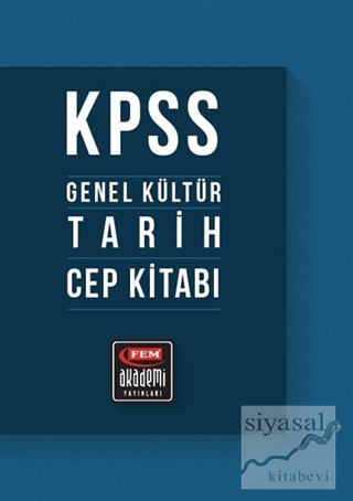 KPSS Genel Kültür Tarih Cep Kitabı Kolektif