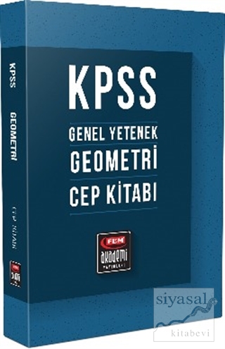 KPSS Genel Yetenek Geometri Cep Kitabı Kolektif