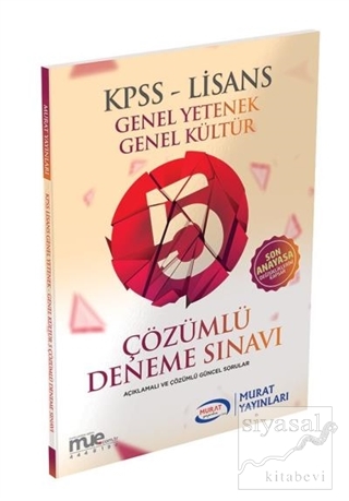 KPSS Lisans Genel Kültür - Genel Yetenek 5 Çözümlü Deneme Sınavı Kolek