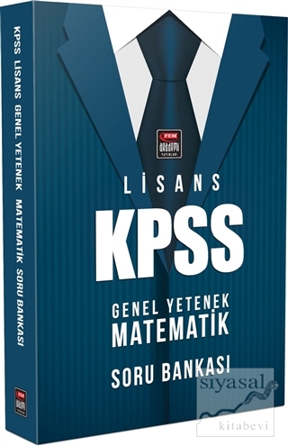 KPSS Lisans Genel Yetenek Matematik Soru Bankası Kolektif
