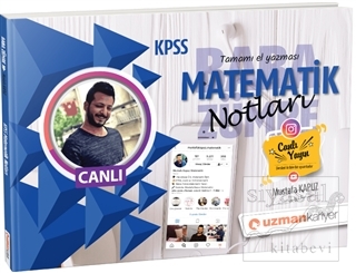 KPSS Matematik Canlı Ders Notları Baba Zümre Mustafa Kapuz