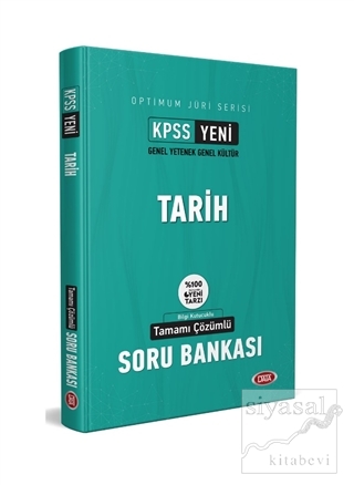 KPSS Optimum Juri Serisi Tarih Tamamı Çözümlü Soru Bankası Hazırlık Ki