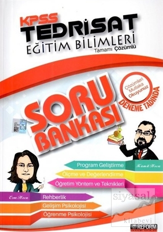 KPSS Tedrisat Eğitim Bilimleri Tamamı Çözümlü Soru Bankası Kamil Hoca