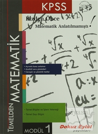 KPSS Temelden Matematik Modül Set (7 Kitap ) Kolektif