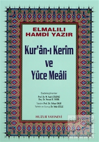 Küçük Boy Kur'an-ı Kerim ve Yüce Meali (Hafız Osman Hattı) (Ciltli) El