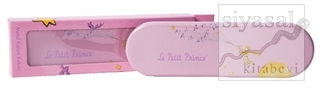 Küçük Prens (KPR161) Metal Kalem Kutu Beyaz / Lila