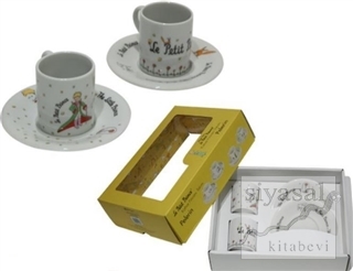 Küçük Prens Türk Kahvesi Fincan Takımı Pelerin