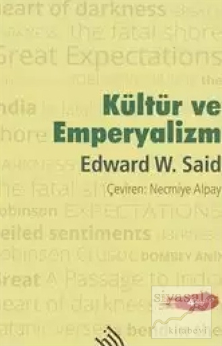 Kültür ve Emperyalizm Edward Said