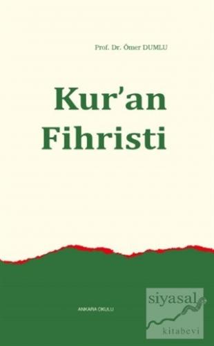 Kur'an Fihristi Ömer Dumlu