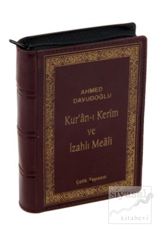 Kur'an-ı Kerim ve İzahlı Meali (Cep Boy, Kılıflı) (Ciltli) Ahmed Davud