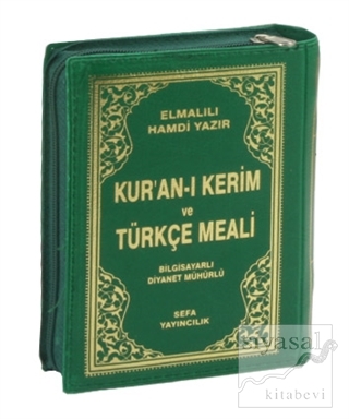 Kur'an-ı Kerim ve Türkçe Meali (Cep Meali Kılıflı) Elmalılı Muhammed H
