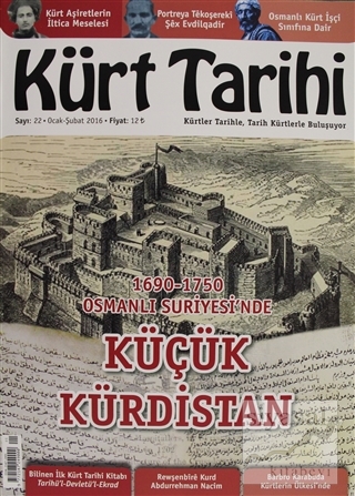 Kürt Tarihi Dergisi Sayı: 22 Ocak - Şubat 2016 Kolektif