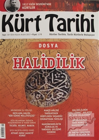 Kürt Tarihi Dergisi Sayı: 30 Ekim - Kasım - Aralık 2017 Kolektif