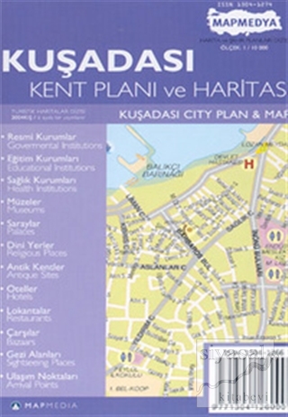 Kuşadası Kent Planı ve Haritası Kuşadası City Plan & Map Harita