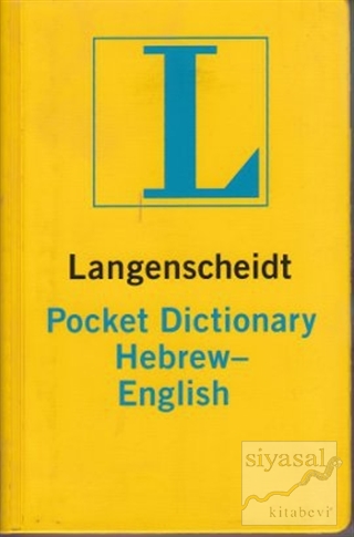 Langenscheidt Pocket Dictionary Hebrew - English Kolektif