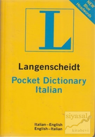 Langenscheidt Pocket Dictionary Italian Kolektif