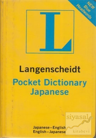 Langenscheidt Pocket Dictionary Japanese Kolektif