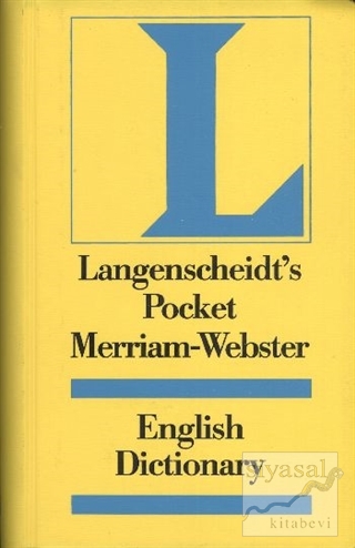 Langenscheidt Pocket Merriam-Webster Dictionary The World Famous Engli