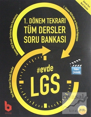 LGS 1. Dönem Tekrarı Tüm Dersler Soru Bankası Kolektif