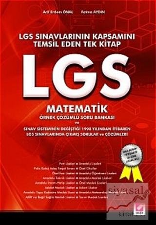 LGS Matematik, Örnek Çözümlü Soru Bankası Arif Erdem Önal