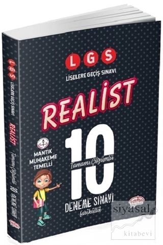 LGS Realist Tamamı Çözümlü 10 Deneme Sınavı Fasiküllü Kolektif