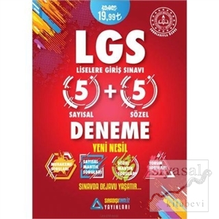 LGS Yeni Nesil 5 Sayısal 5 Sözel Deneme Kolektif