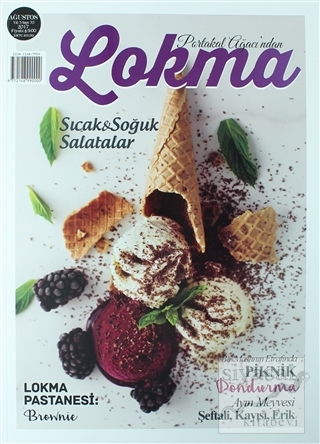 Lokma Aylık Yemek Dergisi Sayı: 33 Ağustos 2017 Kolektif