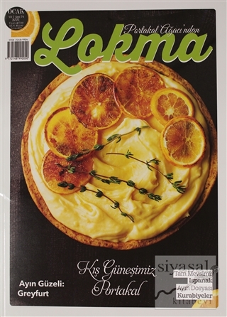 Lokma Aylık Yemek Dergisi Sayı: 74 Ocak 2021 Kolektif