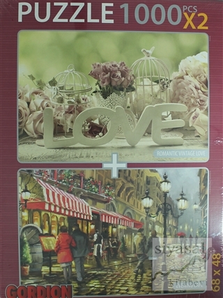 Love Evening Cafe (2X1000) Puzzle Kolektif