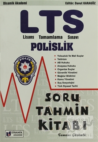 LTS (Lisans Tamamlama Sınavı) - Polislik Soru Tahmin Kitabı Komisyon