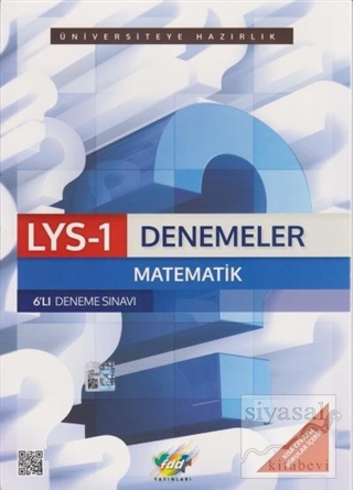 LYS-1 Denemeler Matematik 6'lı Deneme Sınavı Kolektif