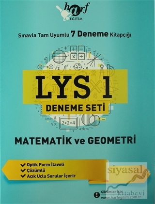 LYS 1 Matematik ve Geometri Deneme Seti Kolektif
